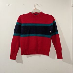 Christopher Hayes Vintage Red Wool Sweater